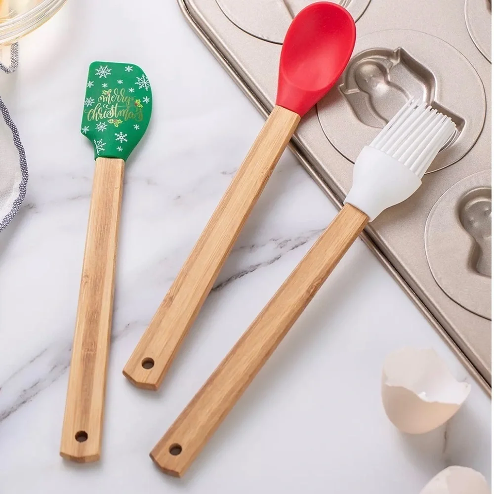 ENCHANTE 4-Pc. Baking Set for Christmas Holiday Baking